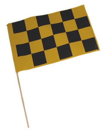 Signal flag, Black/Yellow